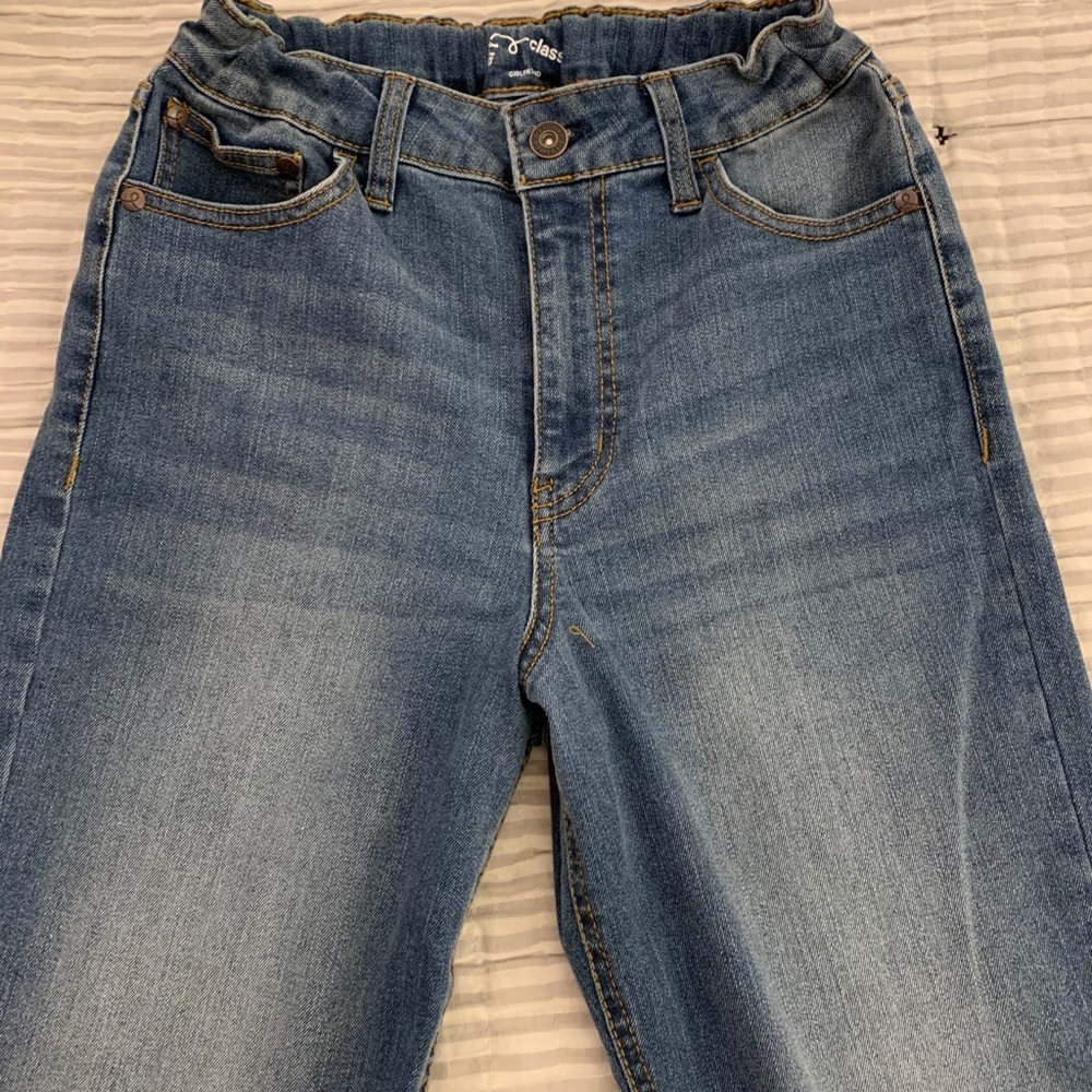 High Waisted Blue Mom Jeans